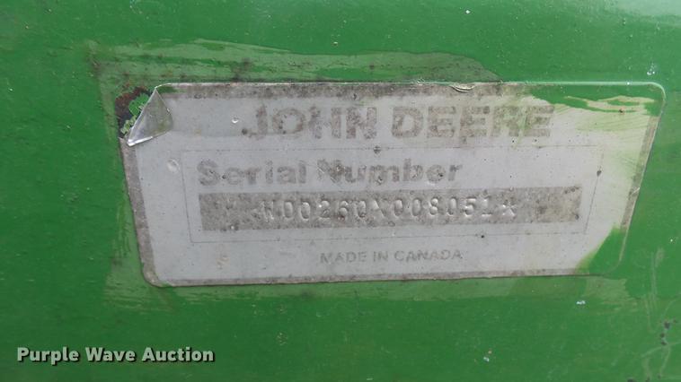 image for item ED9073 John Deere 260 loader