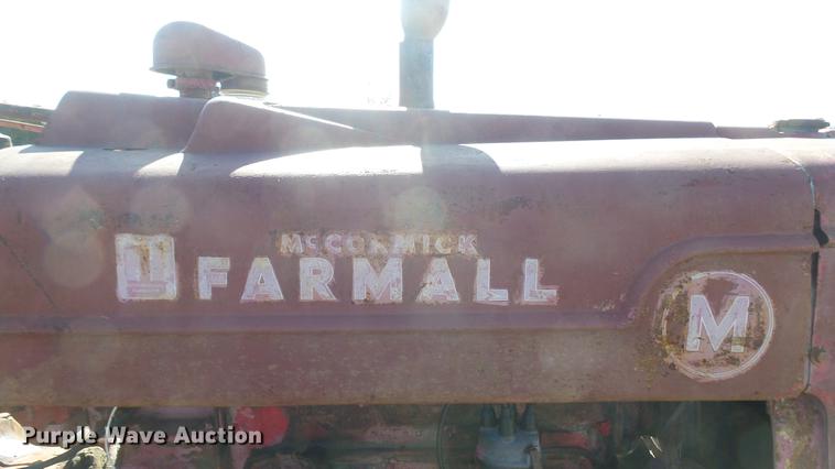 image for item ED9172 Farmall M tractor