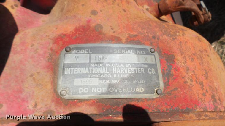 image for item ED9175 Farmall M tractor
