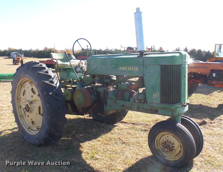 image for item ED9178 John Deere 60 tractor
