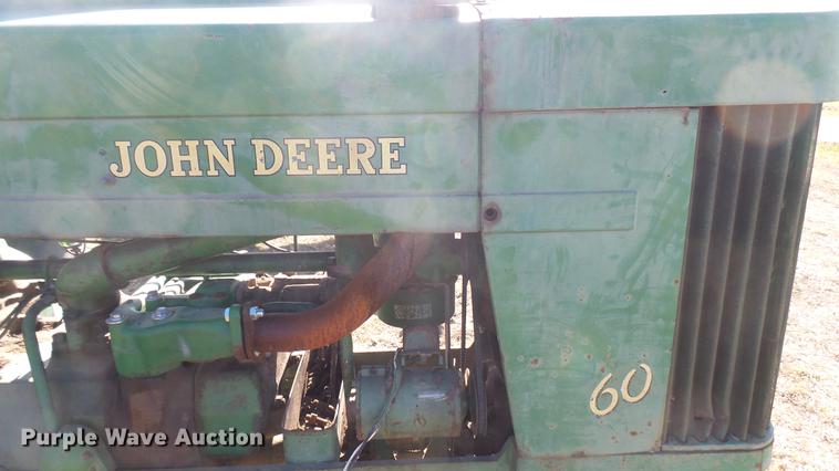 image for item ED9178 John Deere 60 tractor