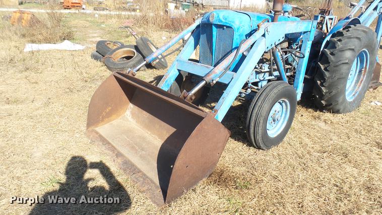 image for item ED9181 Fordson Major backhoe