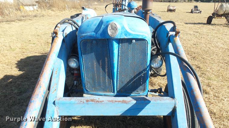 image for item ED9181 Fordson Major backhoe