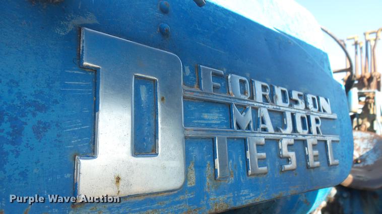 image for item ED9181 Fordson Major backhoe