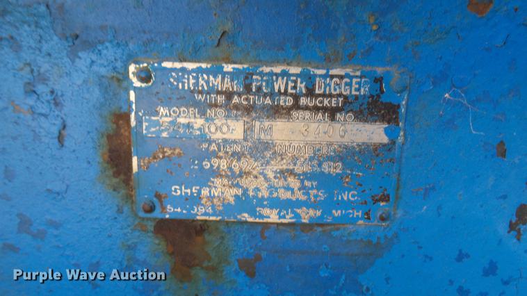 image for item ED9181 Fordson Major backhoe