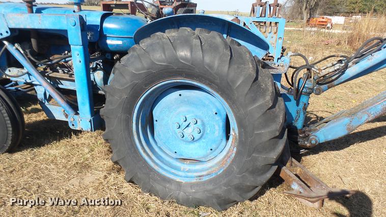 image for item ED9181 Fordson Major backhoe