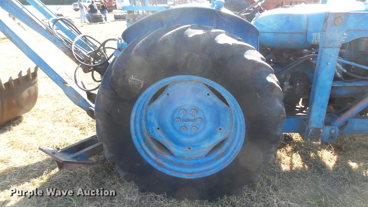 image for item ED9181 Fordson Major backhoe