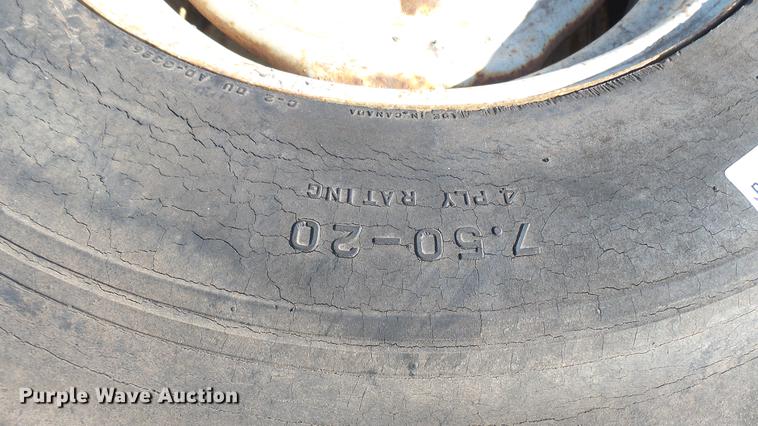 image for item ED9189 (2) Firestone 7.50-20 tires
