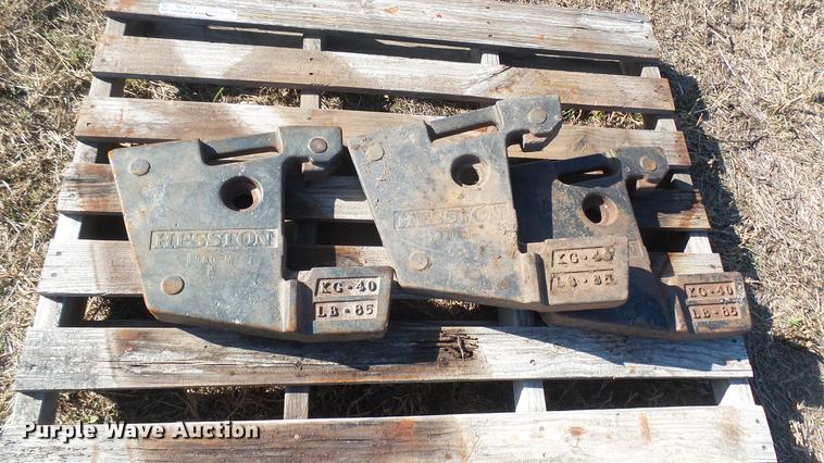 image for item ED9196 (3) Hesston suitcase weights