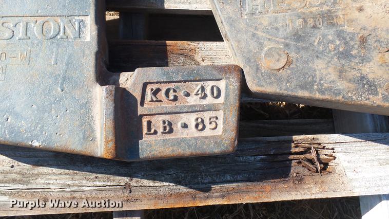 image for item ED9196 (3) Hesston suitcase weights