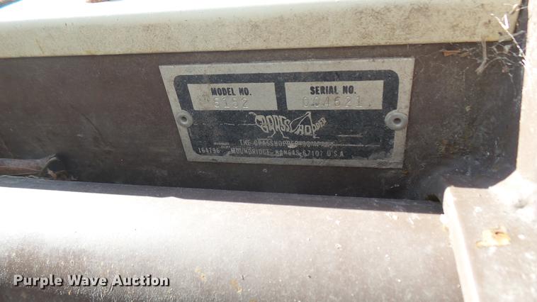 image for item ED9199 Grasshopper 1822 ZTR lawn mower