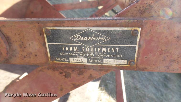 image for item ED9202 Dearborn 19-6 dirt scoop