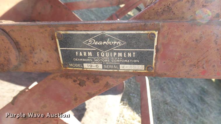 image for item ED9202 Dearborn 19-6 dirt scoop