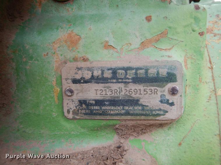 image for item J5649 1972 John Deere 4020 tractor