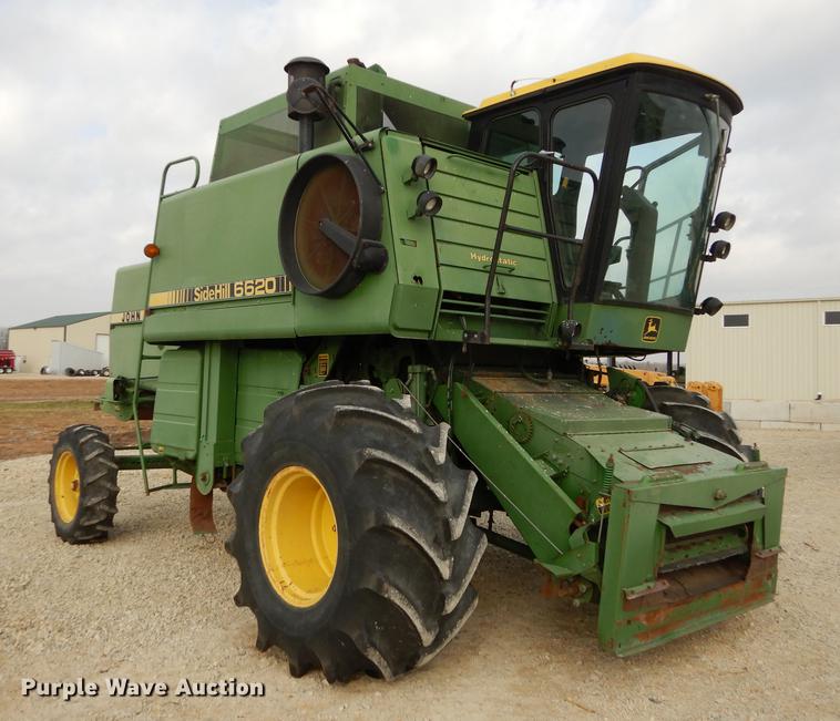 image for item K5784 1981 John Deere 6620 Side Hill combine