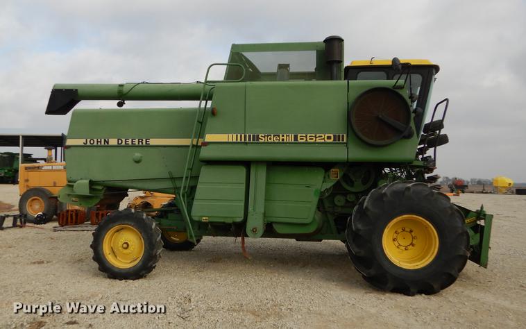 image for item K5784 1981 John Deere 6620 Side Hill combine