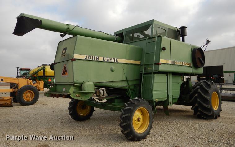 image for item K5784 1981 John Deere 6620 Side Hill combine