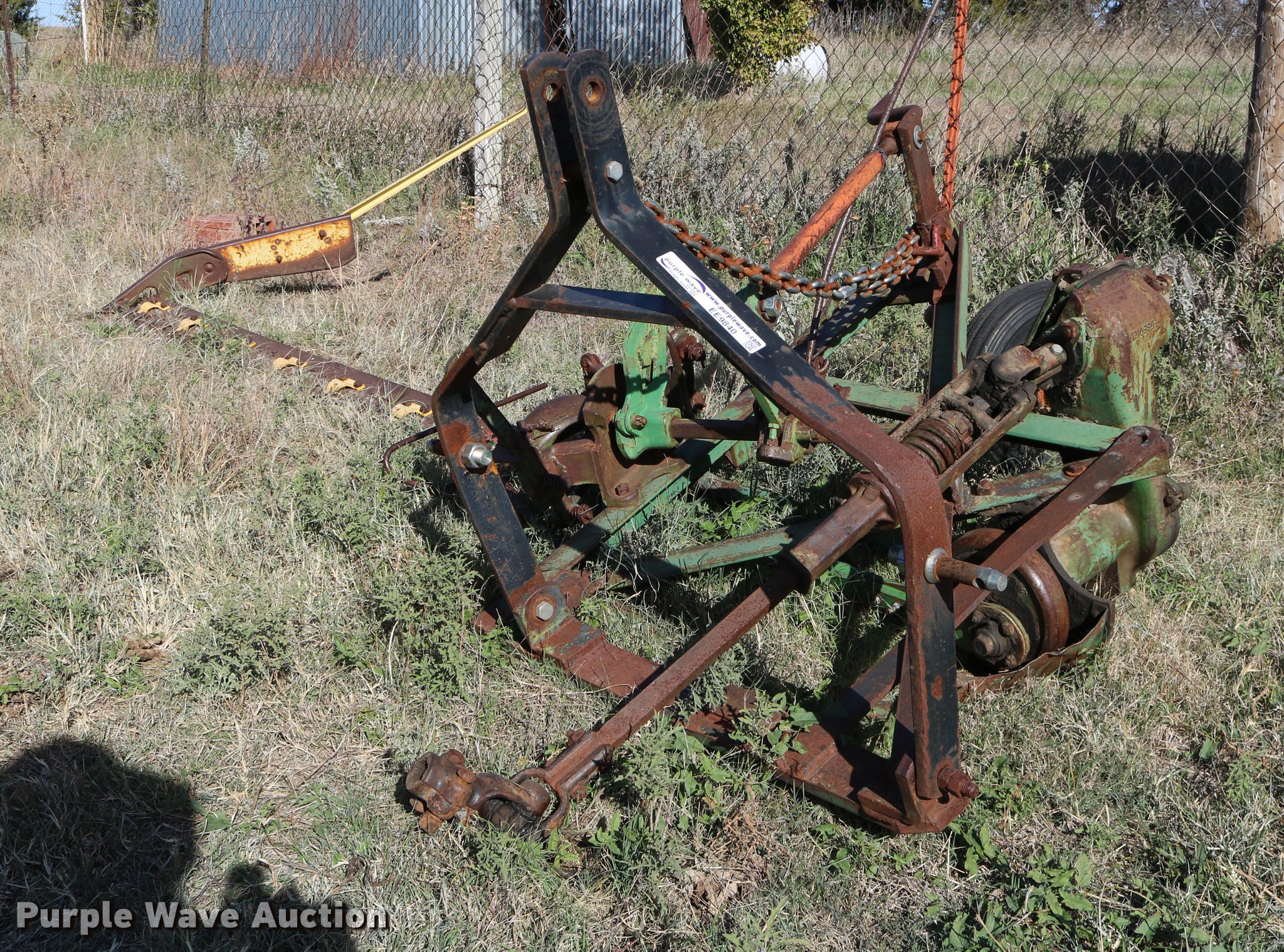 John Deere No. 5 sickle mower in Ellsworth, KS Item EE9840 sold