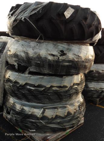 image for item G1592 (7) Titan 16.9-30 rear tire assemblies