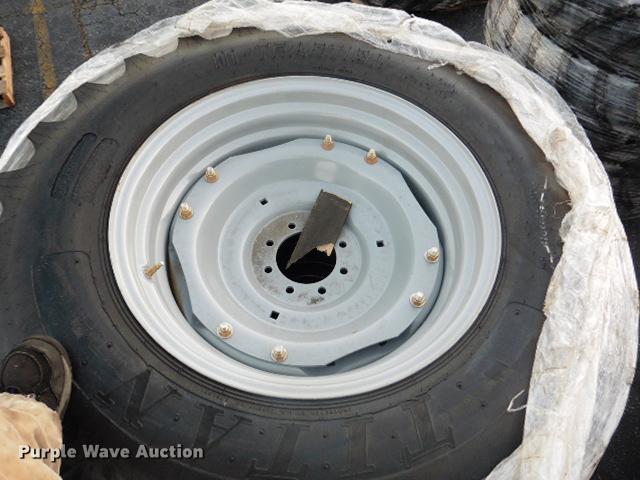 image for item G1592 (7) Titan 16.9-30 rear tire assemblies