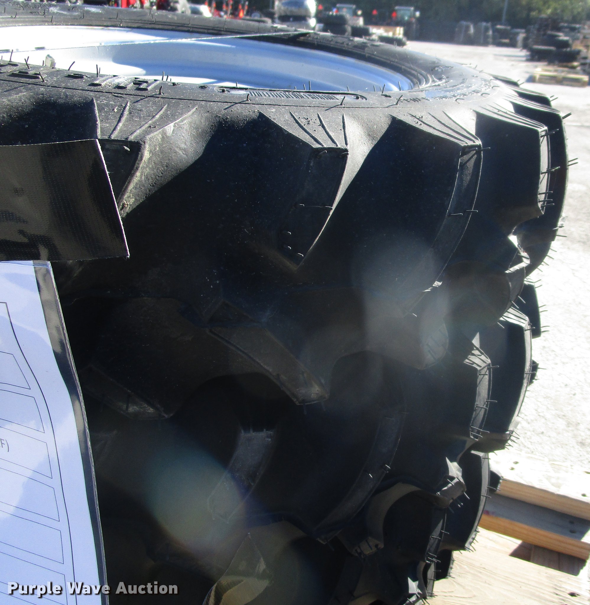 (2) Titan 7-14 6 R1 Hi-Trac lug TL front tire assemblies in DuPont, WA ...