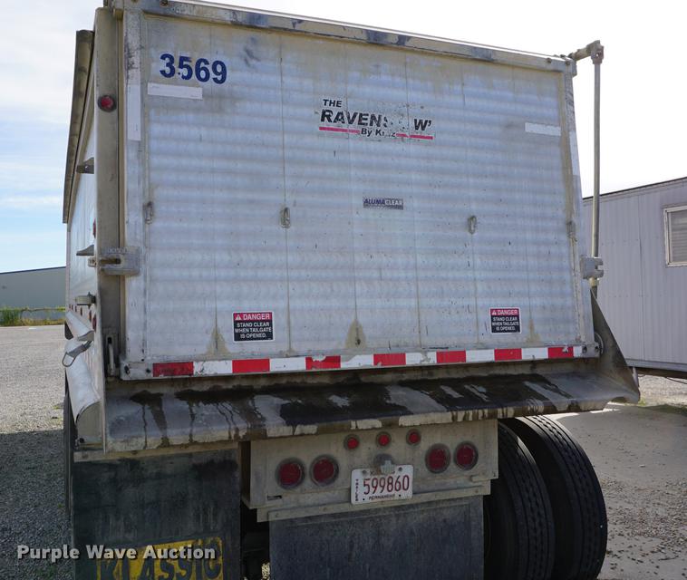 image for item DA1329 2016 Ravens Kruz RFA-30-DW-AF end dump trailer