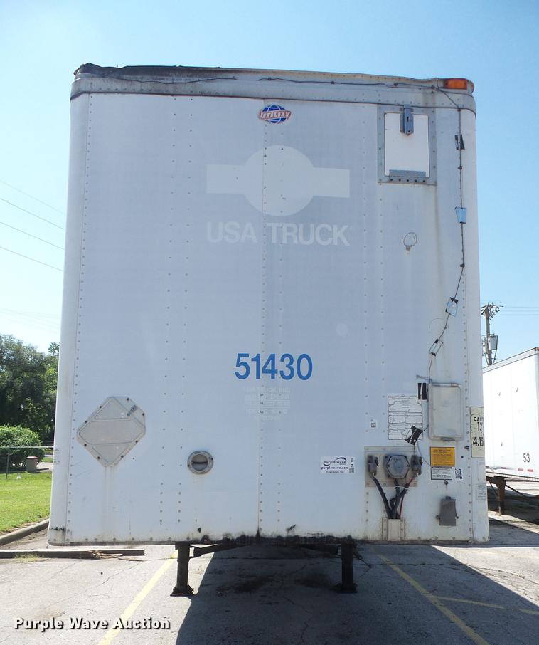 image for item DA1739 2000 Utility dry van trailer
