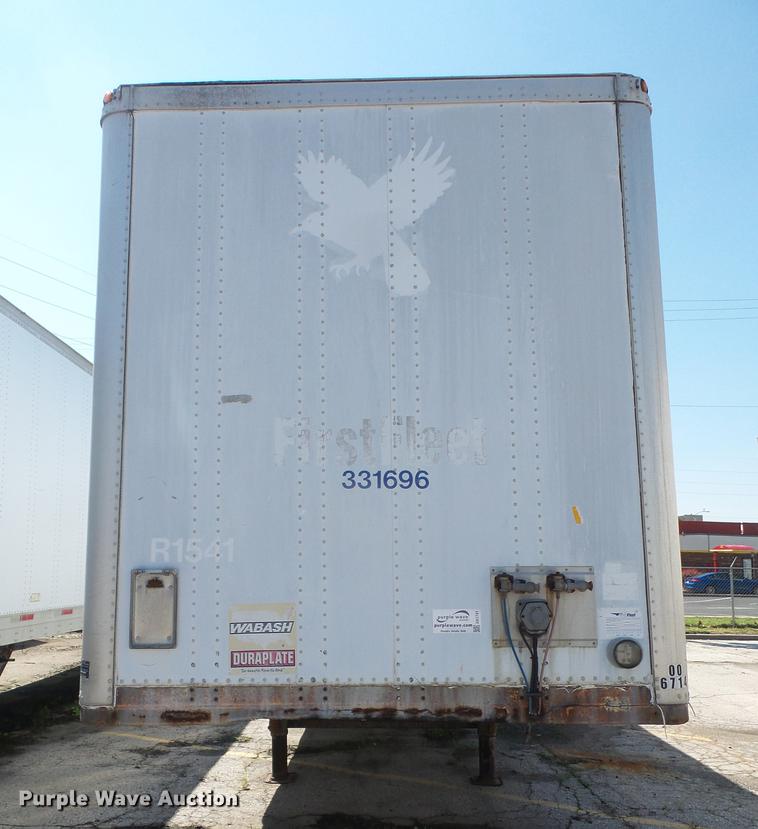 image for item DA1741 2000 Wabash dry van trailer