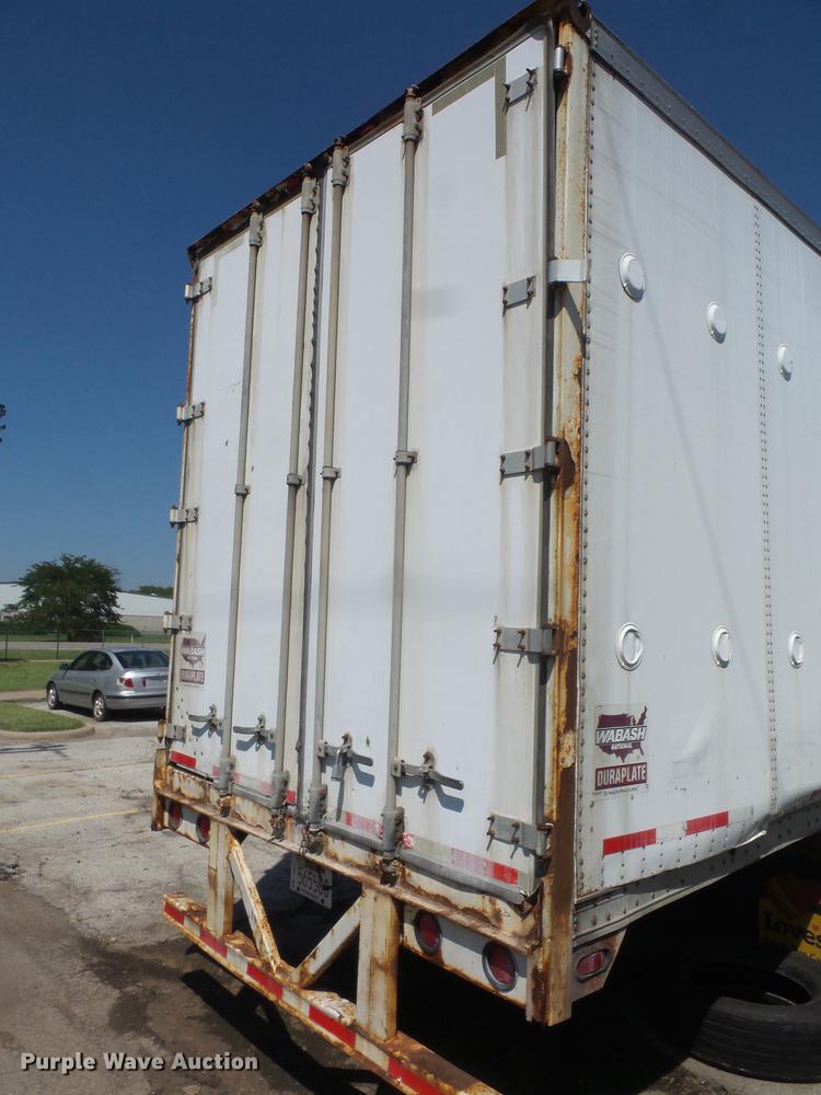 image for item DA1741 2000 Wabash dry van trailer