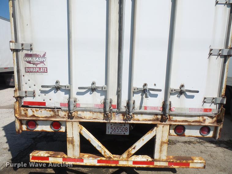image for item DA1741 2000 Wabash dry van trailer