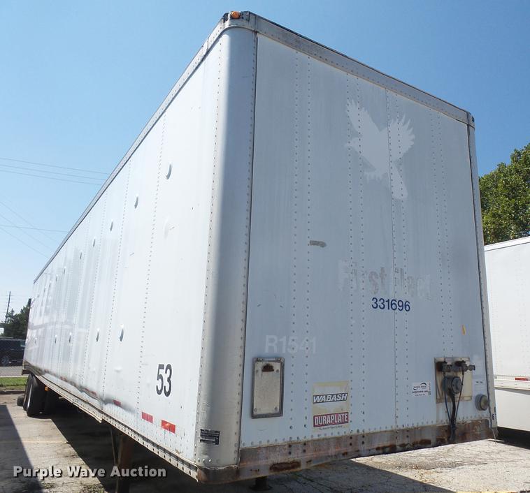 image for item DA1741 2000 Wabash dry van trailer
