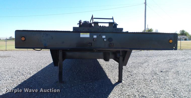 image for item DA6961 2001 Wilson 538FTMUV-AH drop deck trailer