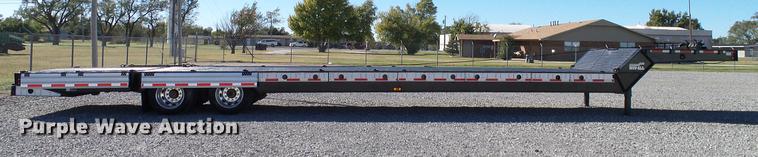 image for item DA6961 2001 Wilson 538FTMUV-AH drop deck trailer