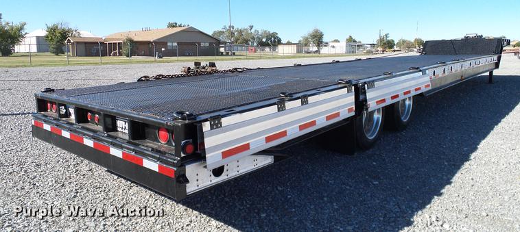 image for item DA6961 2001 Wilson 538FTMUV-AH drop deck trailer