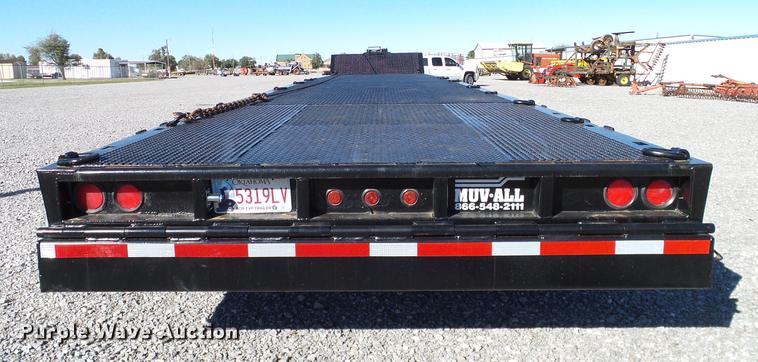 image for item DA6961 2001 Wilson 538FTMUV-AH drop deck trailer