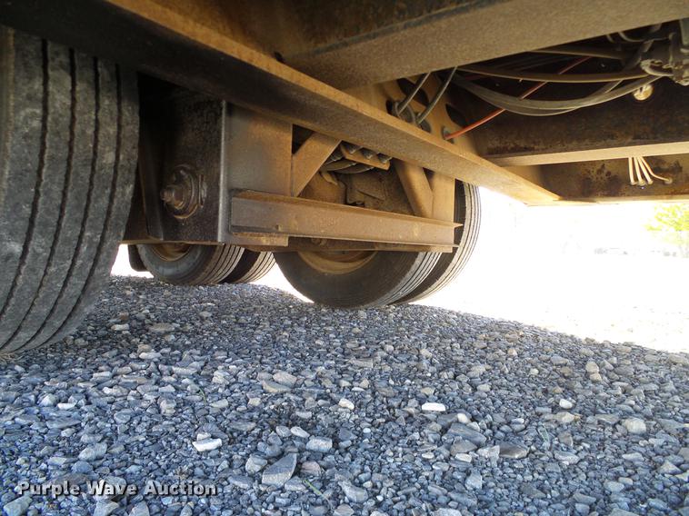 image for item DA6961 2001 Wilson 538FTMUV-AH drop deck trailer