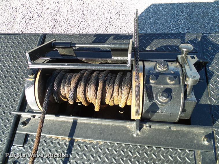 image for item DA6961 2001 Wilson 538FTMUV-AH drop deck trailer