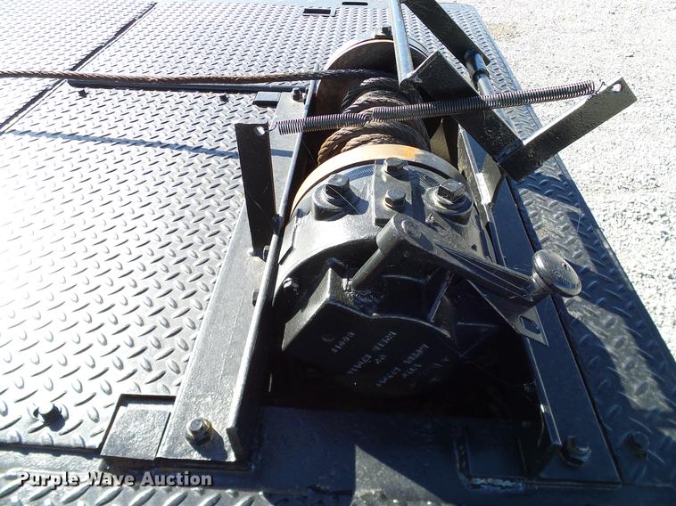 image for item DA6961 2001 Wilson 538FTMUV-AH drop deck trailer