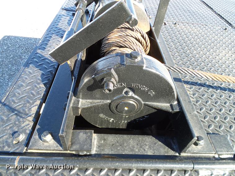 image for item DA6961 2001 Wilson 538FTMUV-AH drop deck trailer