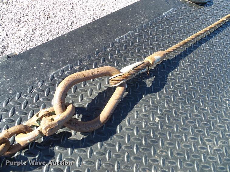 image for item DA6961 2001 Wilson 538FTMUV-AH drop deck trailer