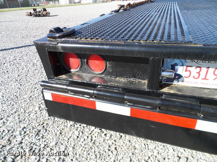 image for item DA6961 2001 Wilson 538FTMUV-AH drop deck trailer