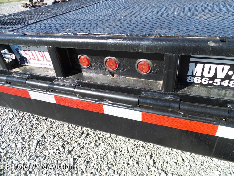 image for item DA6961 2001 Wilson 538FTMUV-AH drop deck trailer