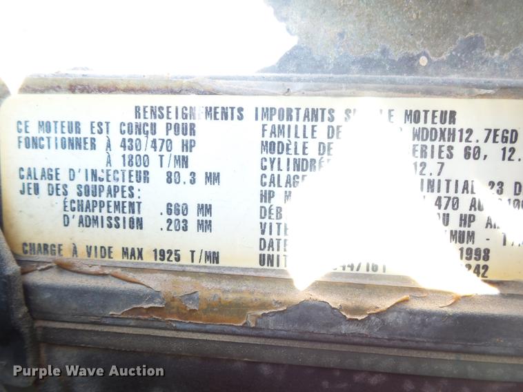 image for item DB7350 1999 Peterbilt 377 semi truck