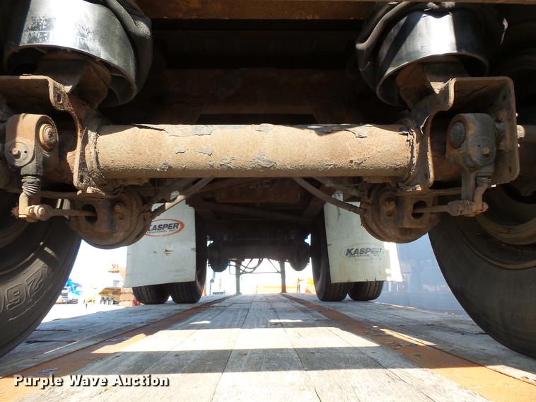 image for item DB8009 2002 Transcraft TL-2000-W2 flatbed trailer