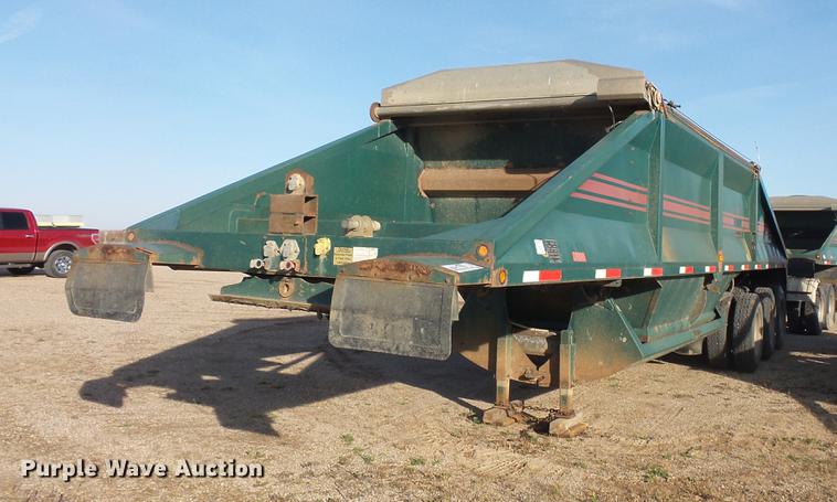 image for item DB8054 2000 R-way 3521TRI bottom dump trailer