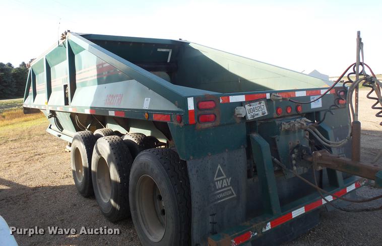 image for item DB8054 2000 R-way 3521TRI bottom dump trailer