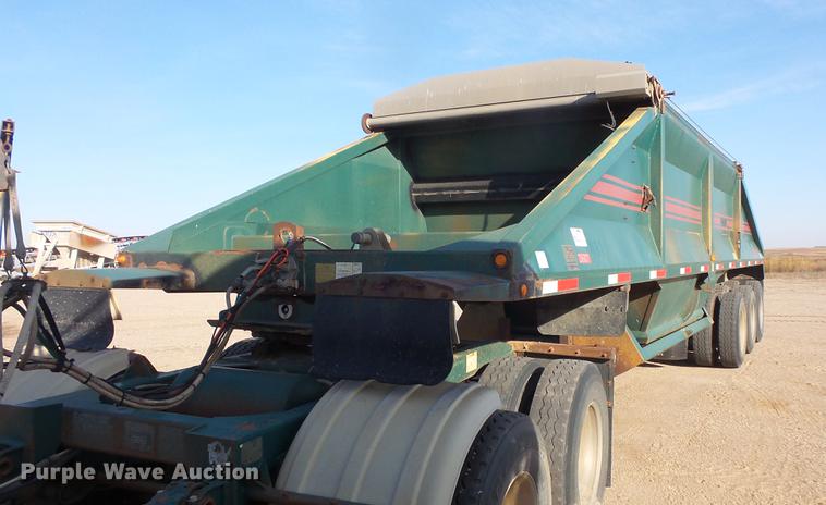 image for item DB8056 2000 R-way 3521TRI bottom dump trailer