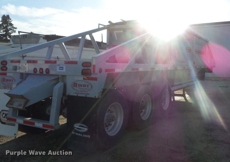 image for item DB8075 2007 R-way bottom dump trailer