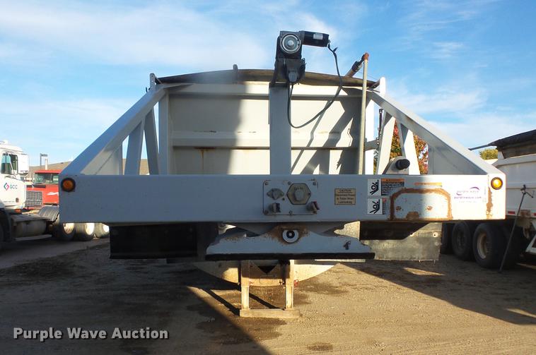 image for item DB8075 2007 R-way bottom dump trailer