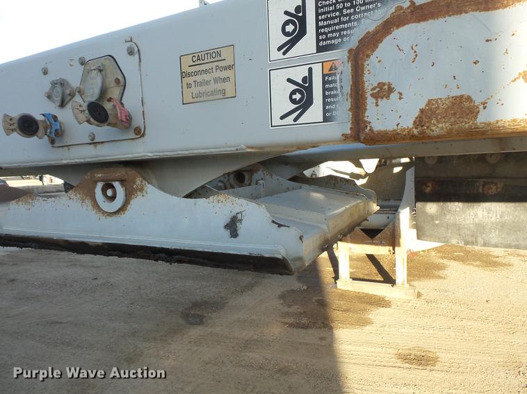 image for item DB8075 2007 R-way bottom dump trailer